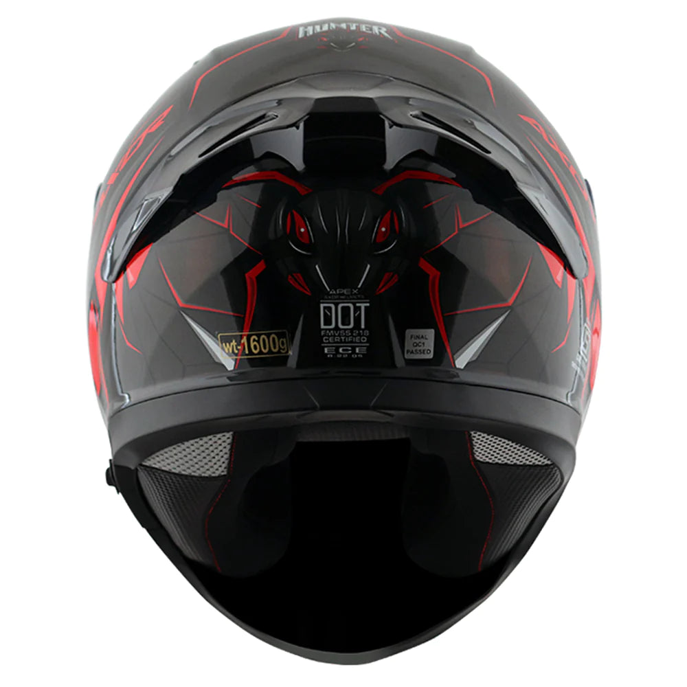 AXOR Apex Hunter Red Glossy Helmet