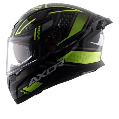 Axor Apex Tikki  Glossy Neon Helmet