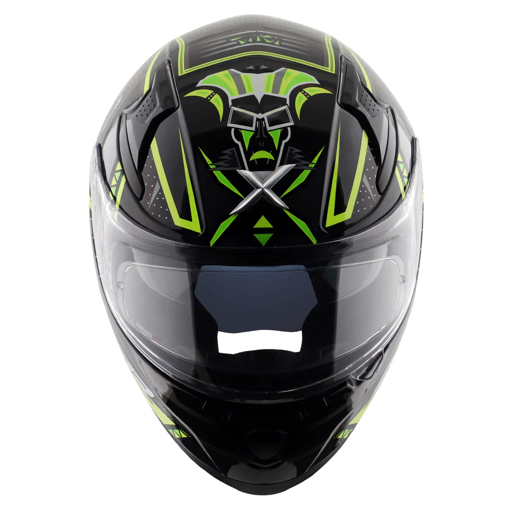 Axor Apex Tikki  Glossy Neon Helmet