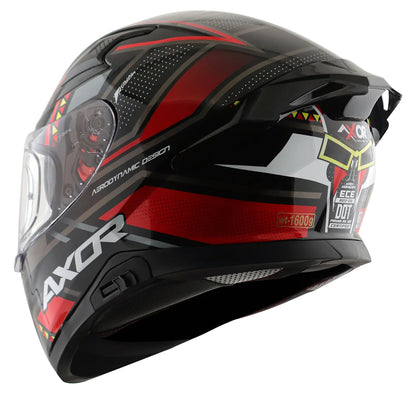 Axor Apex Tikki Glossy Red Helmet