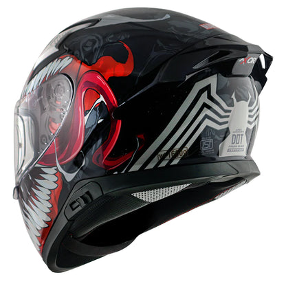 Apex Marvel Venom-Glossy Red -Black