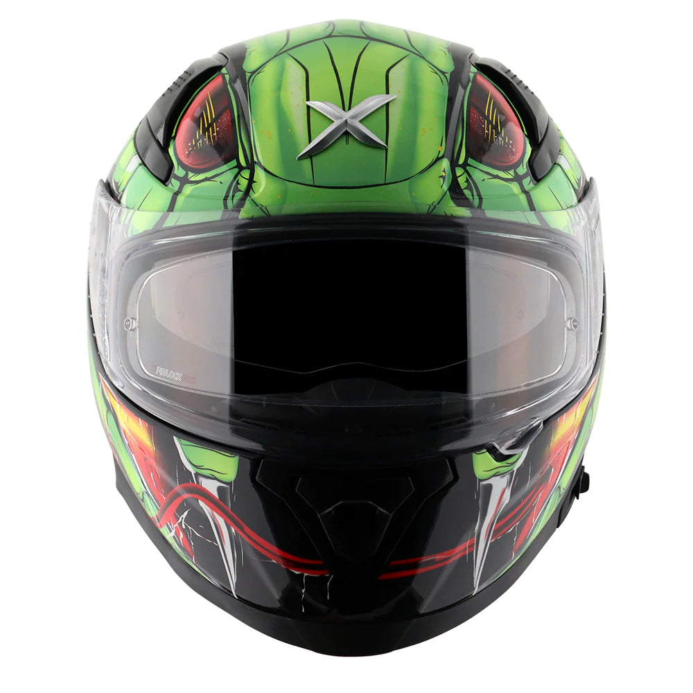 AXOR Apex Venomous Glossy Neon Helmet