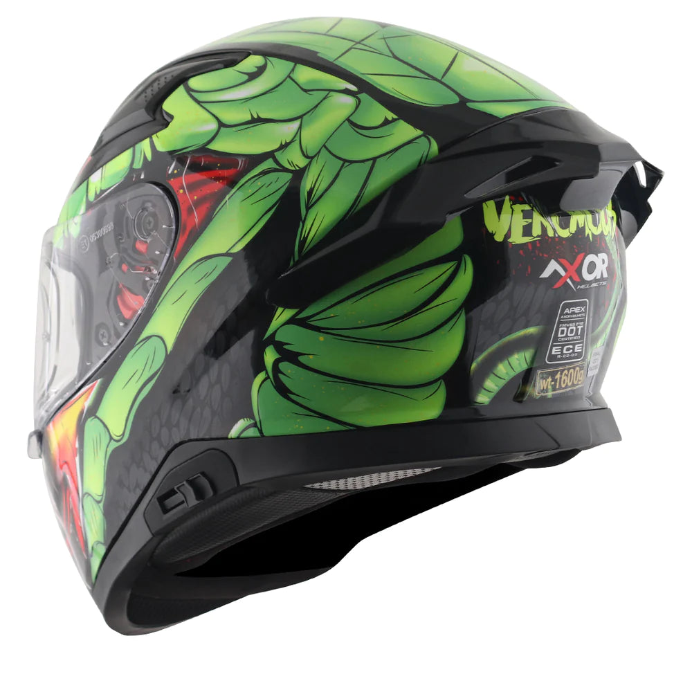 AXOR Apex Venomous Glossy Neon Helmet