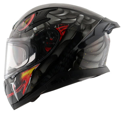 Axor Apex Venomous Glossy Grey Helmet