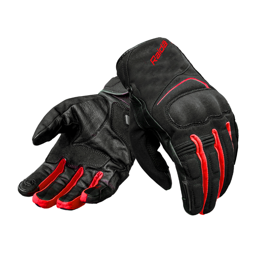 Raida AqDry Waterproof Gloves | Red