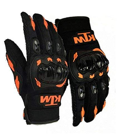 KTM Full Racing Biking Driving Motorcycle Gloves