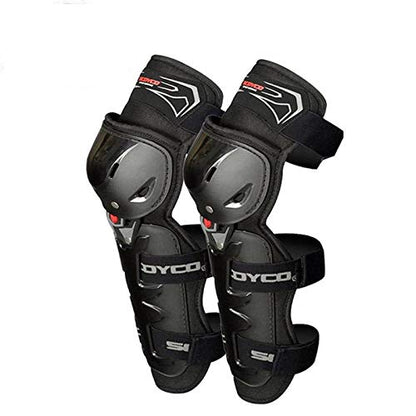 Scoyco Motorcycle Riding Knee-Elbow Guard (K11, Black)