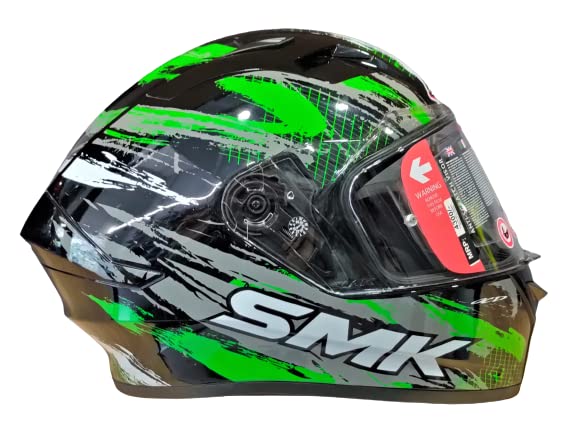 Smk best sale green helmet