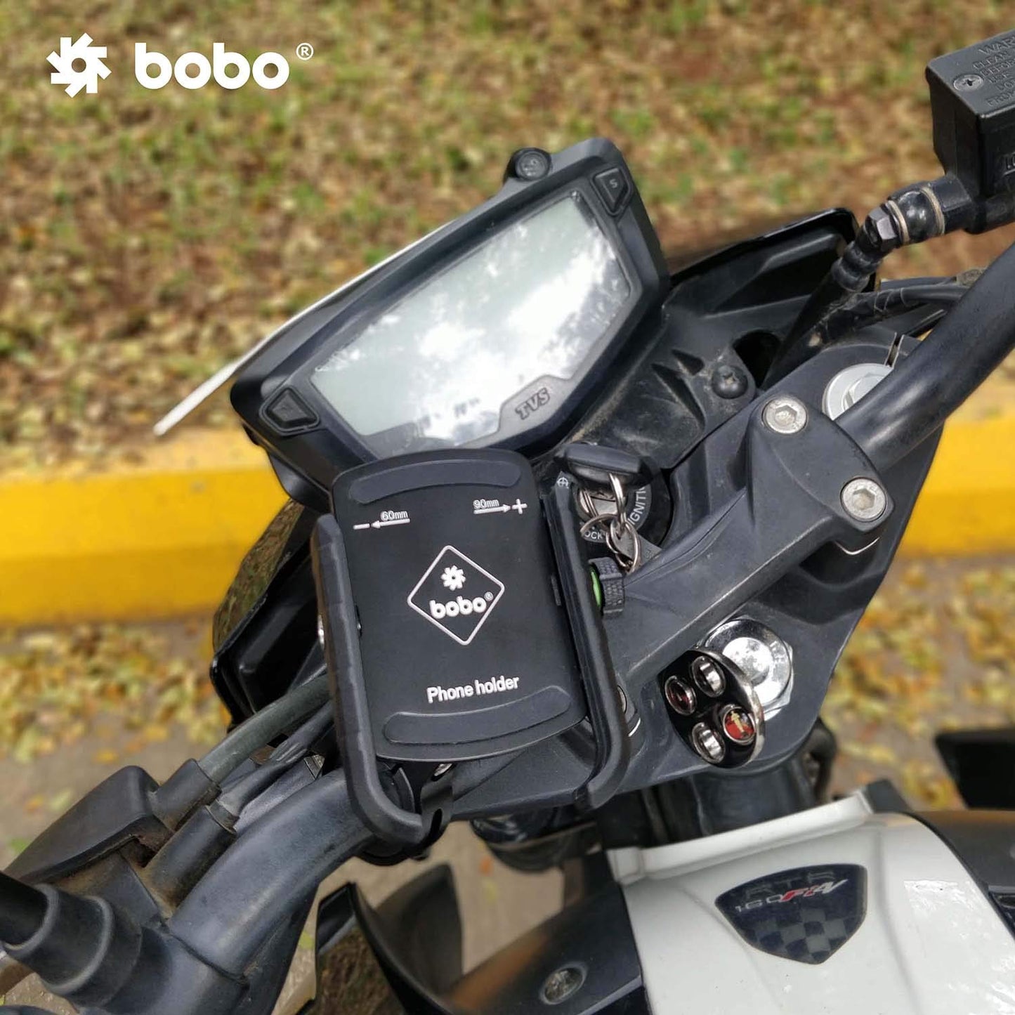 BOBO BM4 Jaw-Grip Mobile Holder for Bikes/Scooters