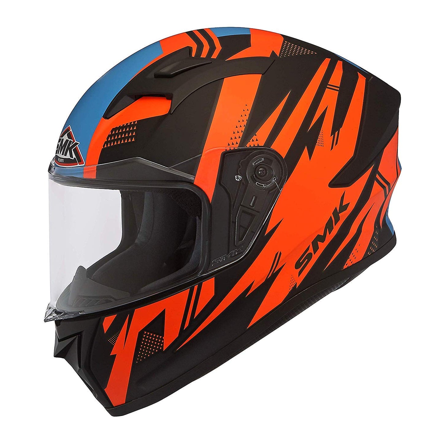 SMK Stellar Trek Helmet-(Matt Orange black)