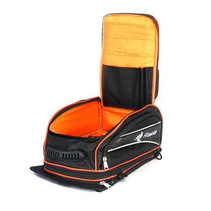 Raida GPS-Series Magnetic Tank Bag (Black-orange strap)