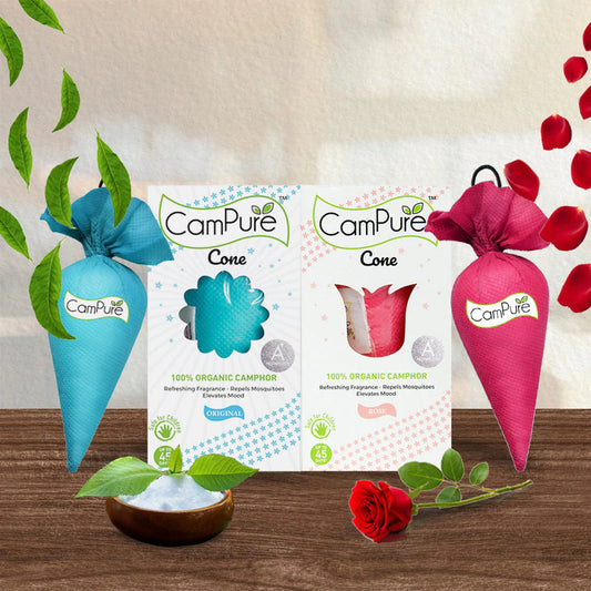 CamPure Cone - Original & Rose (Pack of 2)